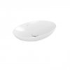 Villeroy & Boch Loop & Friends Umywalka nablatowa 62x42 cm bez przelewu biała Weiss Alpin 4A480101
